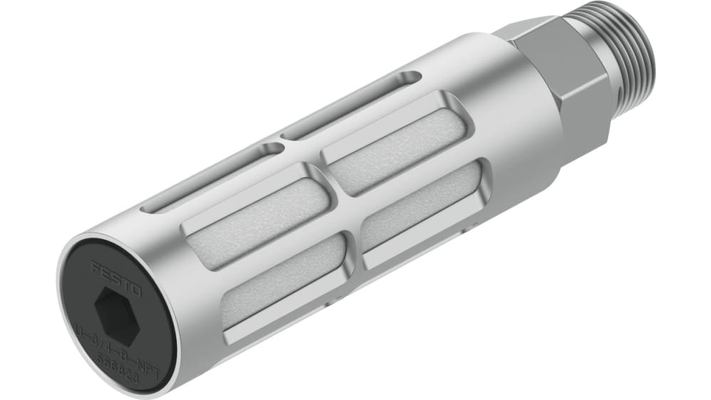 10 Silencieux Pneumatiques G3/8 Pouce - Réduction Bruit Cylindres/électrovannes, Matériau PP, 1.32MPa Max