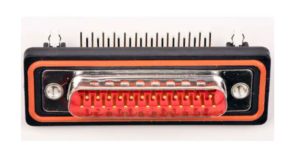 FCT from Molex D-subコネクタ 172704, 25極 ライトアングル 2.84 mm