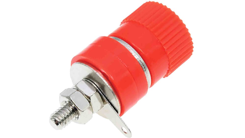 RS PRO Red Female Banana Socket, 4 mm Connector, Solder