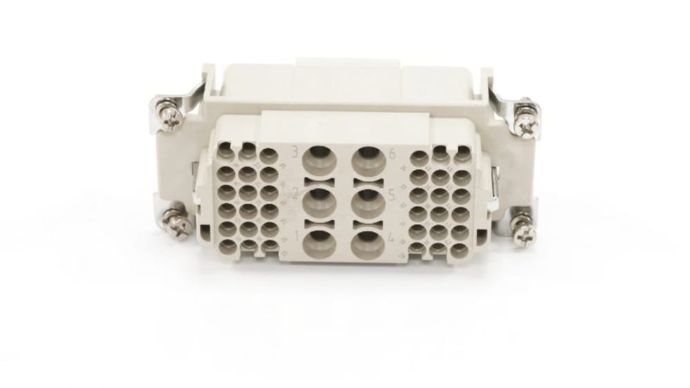 ナンシー　　6対 RS PRO ヘビーデューティパワーコネクタインサート コネクタインサート