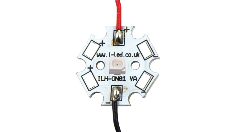 Intelligent LED Solutions 赤外線発光ダイオード, 900nm, 11mW Intelligent LED Solutions 赤外線発光ダイオード, 900nm, 11mW