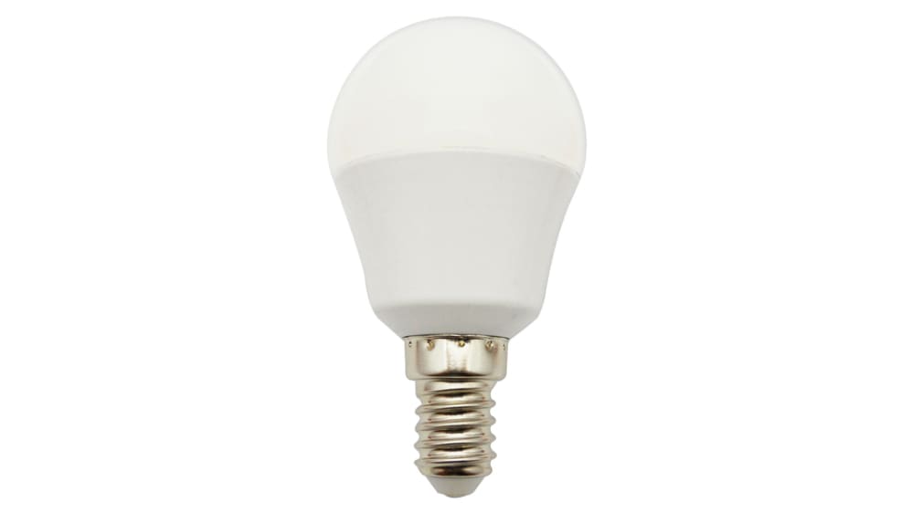 180798 | Orbitec LED LAMPS - ROUND G45 LOW VOLTAGE E14 LED GLS Bulb 4  W(33W), 3000K, Warm White, Round shape | RS