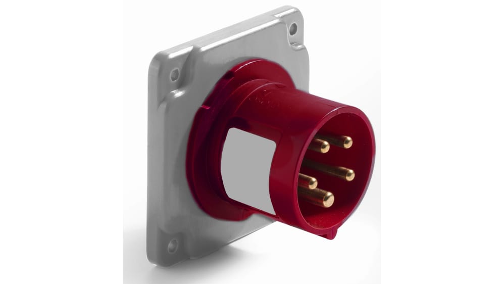 RS PRO, 電源コネクタ (産業用コネクタ ), 32A, 380 → 415 V, 3P + N