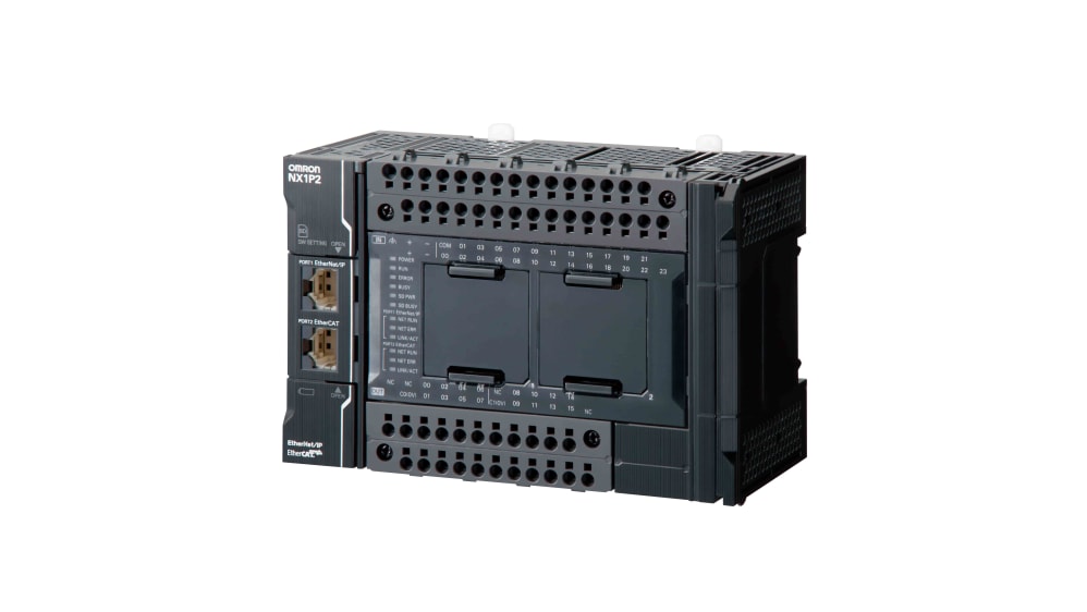 NX1P2-1040DT | オムロン NX102 PLC (CPUユニット) 24 入力 | RS
