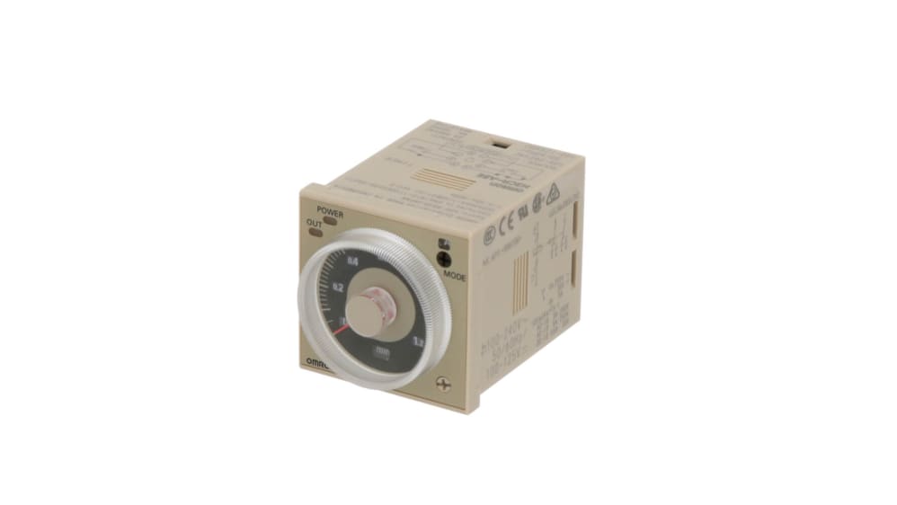 H3CR-A8E AC100-240/DC100-125 | Omron H3CR Series DIN Rail Timer