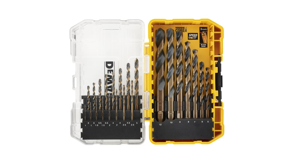 Dewalt hss drill bit set hotsell