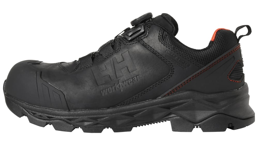 Helly Hansen ブラック安全靴 BOAシステム Helly Hansen 安全靴 Oxford BOA, 黒 ユニセックス, 複合, 78400_990