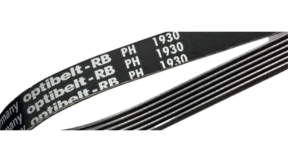 8 PJ 813 RB | OPTIBELT プーリー ベルト, トップ幅:18.72mm, 長さ