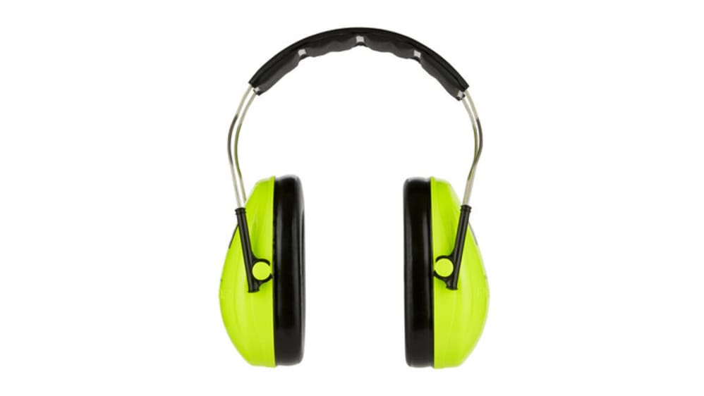 7100141471 | 3M PELTOR 防音用イヤーマフ ヘッドバンド 緑, 遮音値