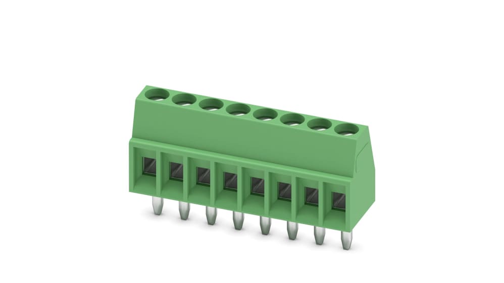 1725711 | Phoenix Contact MPT 0.5/8-2.54 基板用端子台, 6A 1725711 | Phoenix Contact MPT 0.5/8-2.54 基板用端子台, 6A