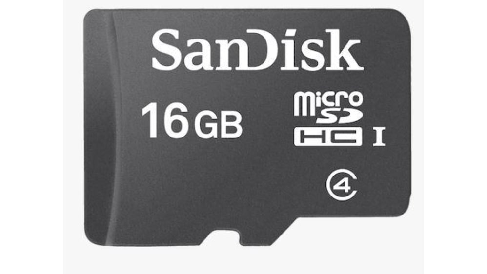 SDSDQAD-016G, Carte SD Sandisk 16 Go MicroSDHC