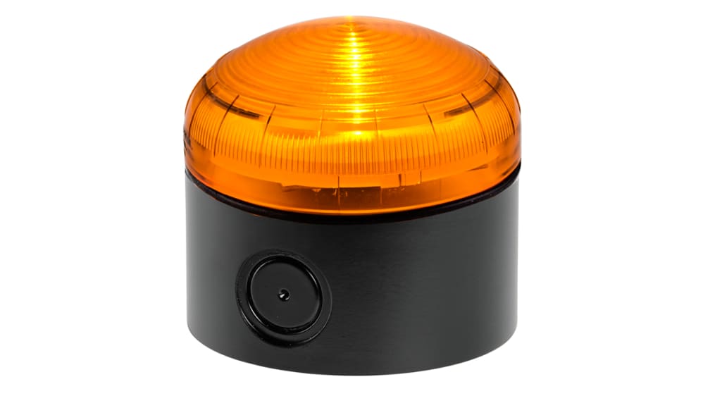 RS PRO Amber Steady Beacon 24 V ac/dc LED Bulb, IP66