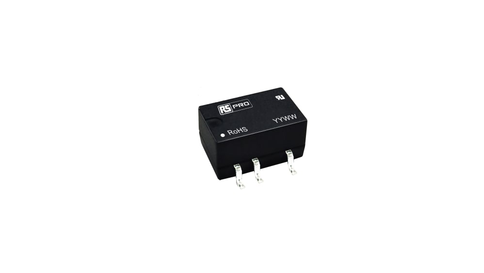 RS PRO DC/DC-Wandler 1W 24 V dc IN, 12V dc OUT / 83mA 1.5kV