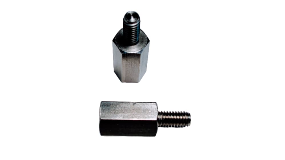 Kit 24 Distanziali M3 In Acciaio - 12+6mm Per PCB, Droni, Circuiti Elettronici