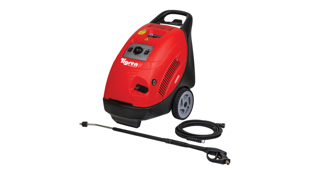 SIP 8980 Hot Water Pressure Washer, 230V 130bar 34200L/h