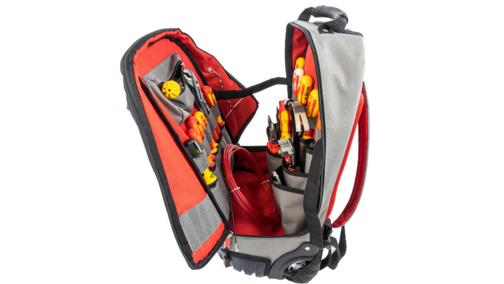 MA2654 CK Polymer Wheeled Bag with Shoulder Strap 240mm x 380mm