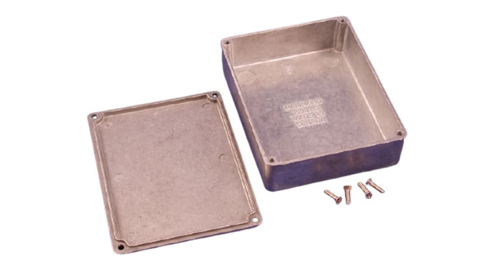 1590BS | Hammond エンクロージャ, アルミダイキャスト合金, 112 x 60