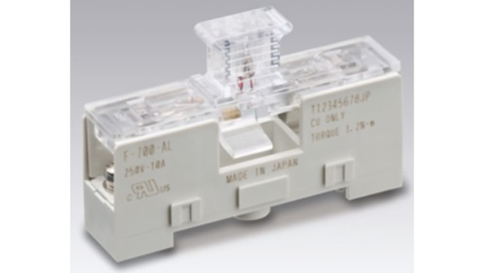 F-700-FC1 | サトーパーツ ヒューズカバー ポリカーボネート, 57 mm x