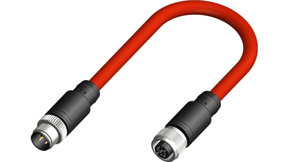 RS PRO ペンタイプナイフ → ストレート センサアクチュエータケーブル