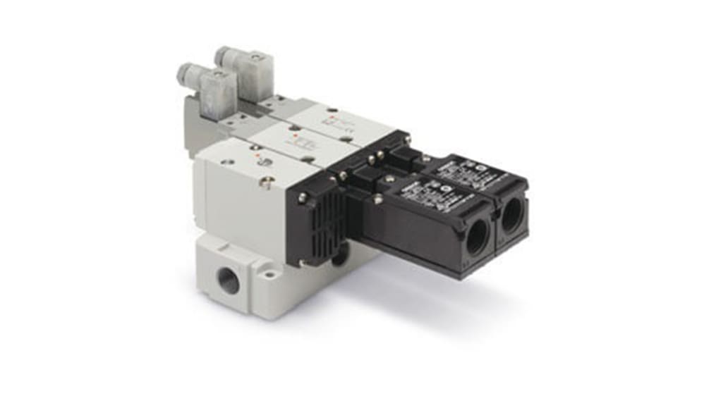 SMC エアソレノイドバルブ, VP544シリーズ, ソレノイド, ベース SMC エアソレノイドバルブ, VP544シリーズ, ソレノイド, ベース