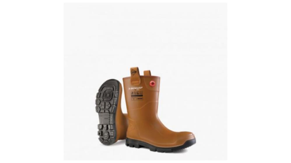 D107 09 LJ2HR42 Dunlop LJ2HR42 Unisex Black Stainless Steel Toe Capped Safety Boots UK 9 EU 43 RS