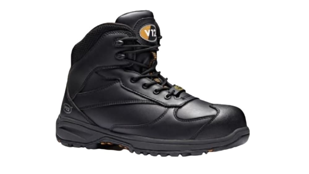 V12 Footwear 台湾向け安全靴, 黒, 複合 メンズ 9, V1920-09 43 | RS