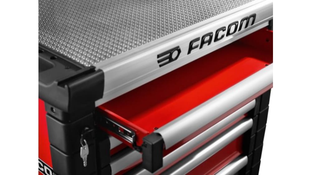 Carro de herramientas Facom con 7 cajones, 1004mm (l.) x 575mm (an.) x  1005mm (alt.) | Facom | RS Components Chile