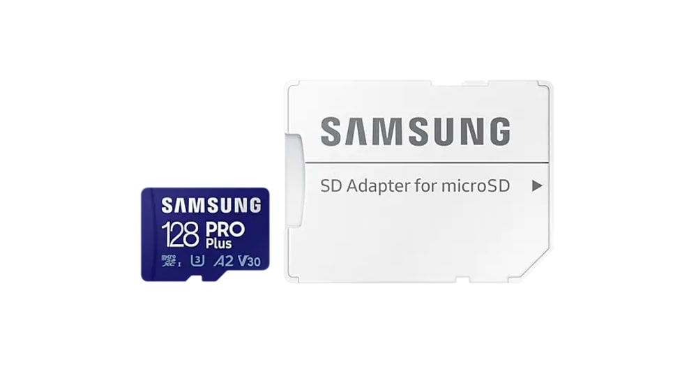 Samsung Carte Micro-SD PRO PLUS 128 Go avec adaptateur SD - Carte mémoire -  Samsung