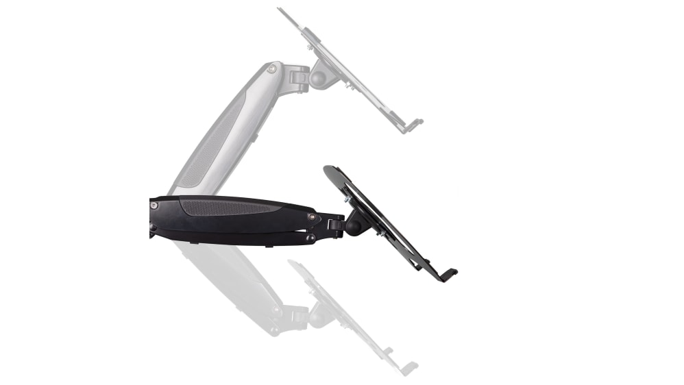 StarTech.com ARMUNONB1  StarTech.com Brazo de Soporte de Sobremesa para  Ordenador Portátil - Brazo Articulado para Portátil o para Monitor de 34  Pulgadas - Bracket de Montaje VESA para Portátil - Soporte Ergonómico  Ajustable