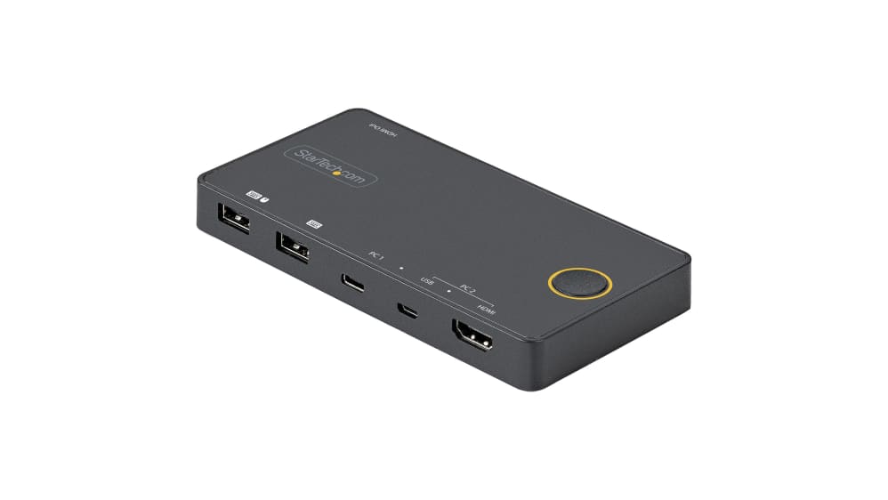SV221HUC4K, Commutateur KVM StarTech.com USB DisplayPort, HDMI 2 ports