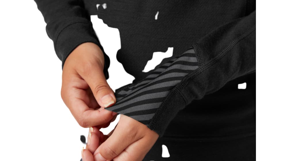 75209_990-L | Helly Hansen Black 43 % Polypropylene, 57 % Merino  