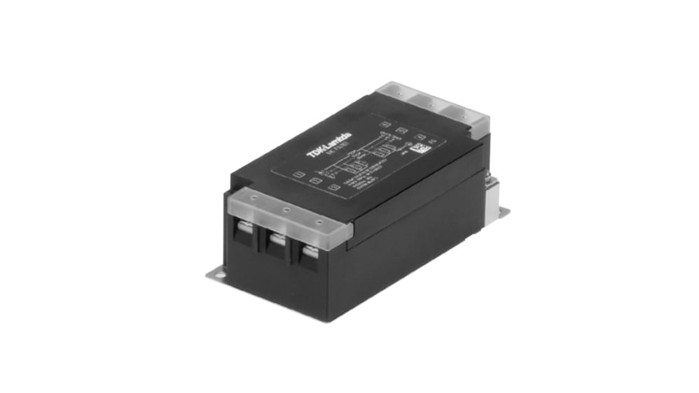 RTEN-2006 | TDKラムダ EMCフィルタ, 6A, 250 V ac, 3相 パネル RTEN-2006 | TDKラムダ EMCフィルタ, 6A, 250 V ac, 3相 パネル