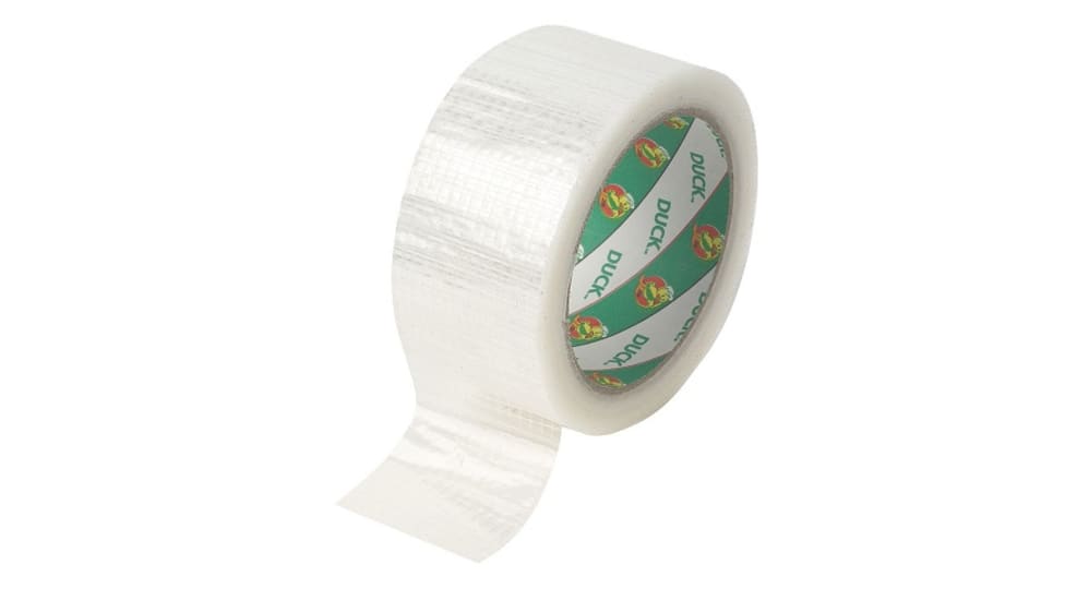 DUCK TAPE Duck Tape 222150 Duct Tape, 20m x 50mm, Clear, Gloss