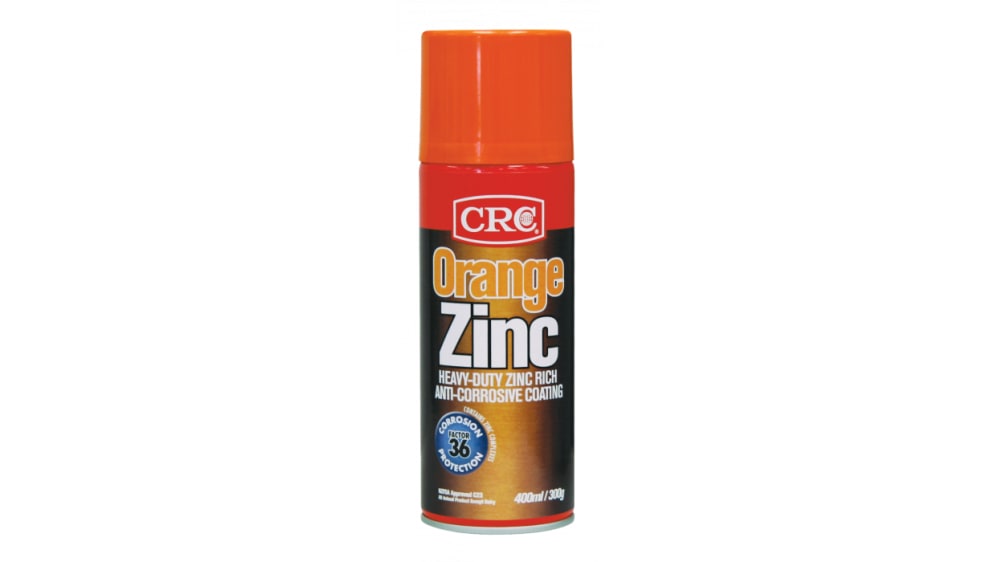 2101 CRC 400ml Orange Satin Zinc Spray Paint RS