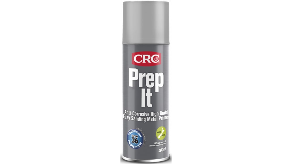 CRC PREP IT Spray Aerosol Adhesive Primer for use with Metals, 400 ml