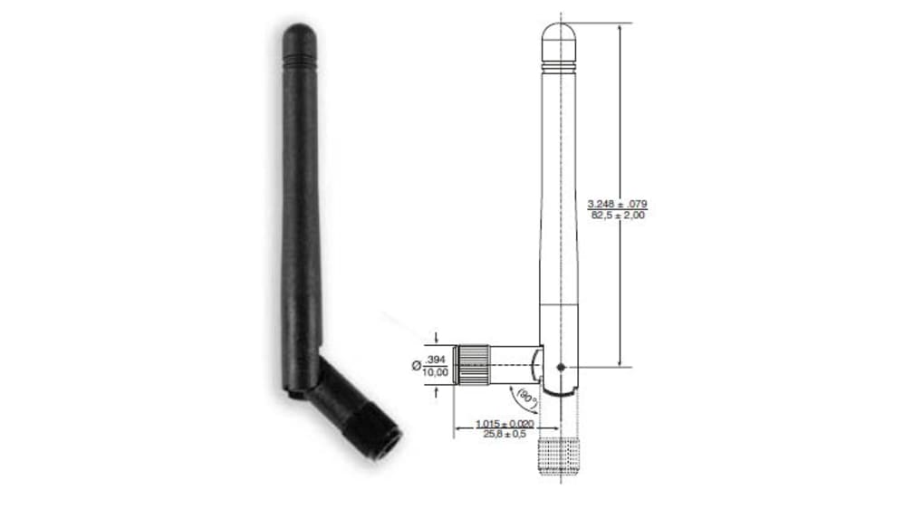 Antenna WiFi esterna Ewon, WiFi Maschio