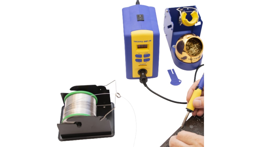 Soporte de carrete para soldador Hakko 611-1, para usar con FM2027-01