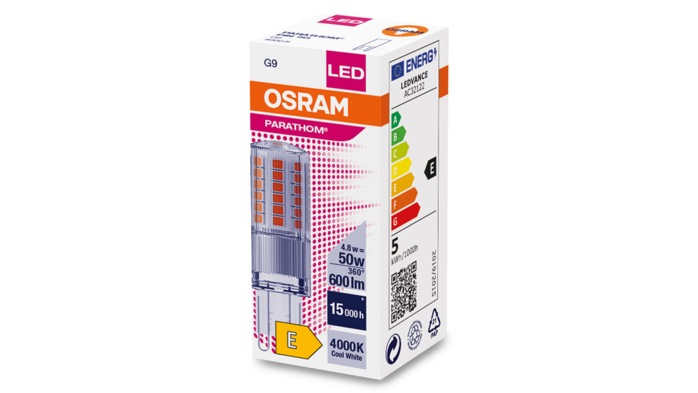 Ampoule à LED G9 Osram, 4,8 W, 4000K, Neutre