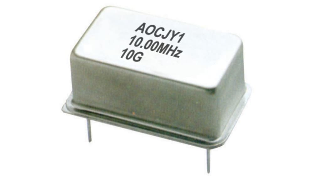 AOCJY1-10.000MHZ-E-SW | Abracon 水晶発振器, 10MHz, 正弦波 AOCJY1-10.000MHZ-E-SW | Abracon 水晶発振器, 10MHz, 正弦波