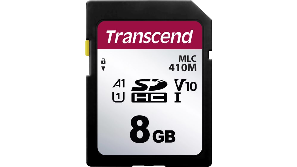 Transcend SDカード SDHC いいえ MLC TS8GSDC410M,クラス：U1, A1 | RS