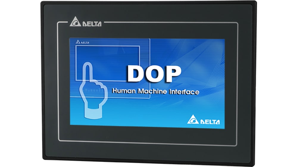 Delta Electronics タッチパネル ディスプレイ サイズ：7インチ, DOP