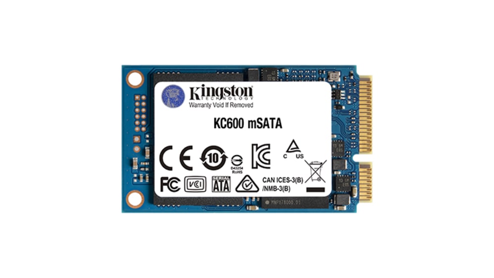 SKC600MS/512G | Kingston SSD KC600 mSATA 内側 512 GB | RS