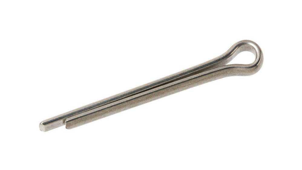 RS PRO 6 in Zinc Plated Mild Steel Split Pin, 0.625 in Diameter | RS