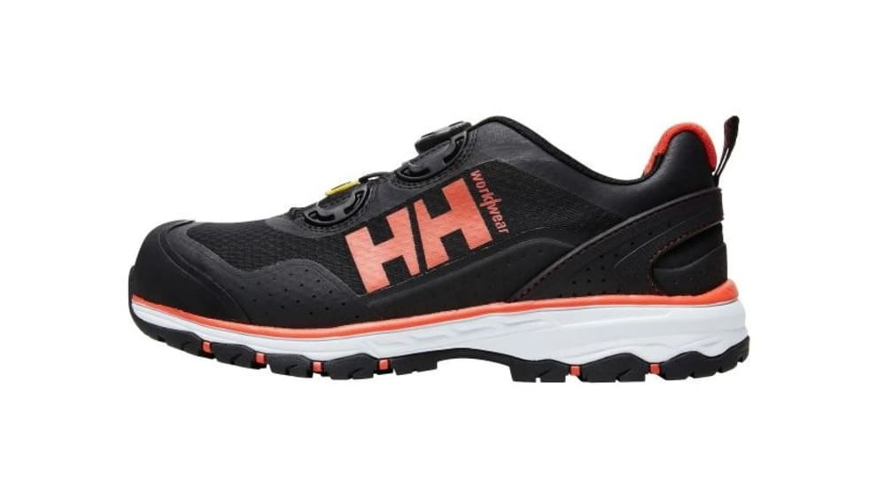 Helly Hansen Chelsea Evolution Boa Mens Black Orange Toe Capped Safety Shoes UK 11 EU 45