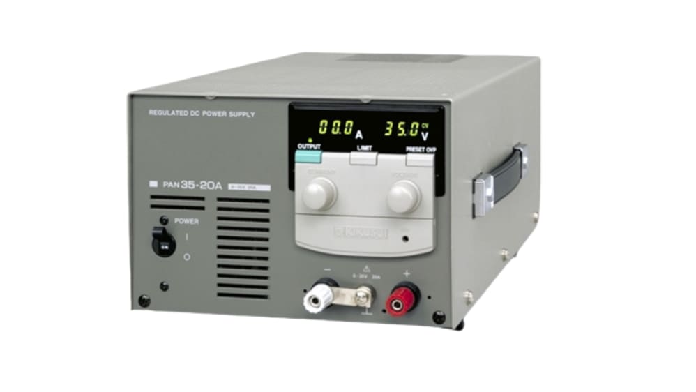 PAN 16-18A | 菊水電子工業 ベンチ電源 アナログ, 5出力 16V 18 A 350