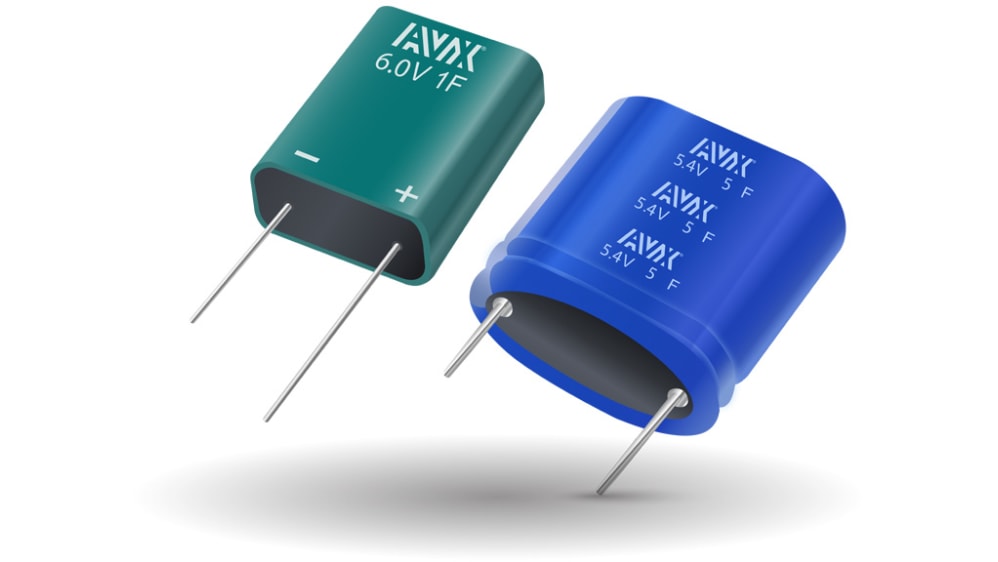 SCMR18D105PRBB0 | AVX 電気二重層コンデンサ, 5.4V dc 1F SCMR18D105PRBB0 | AVX 電気二重層コンデンサ, 5.4V dc 1F