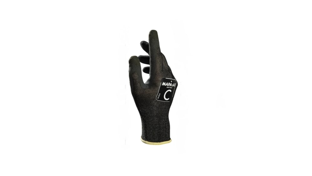 Mapa KRYTECH 643 Handschuhe Gre 6 Polyamid, Polyethylen, Elastan Schwarz  Nitril 2 | RS