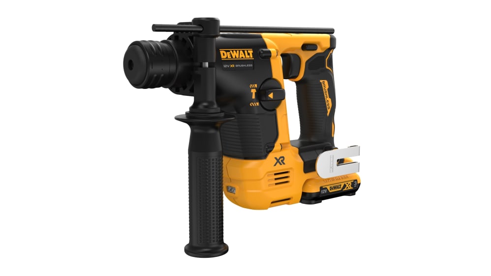 Taladro percutor DeWALT a batería Li-Ion de 12V 3Ah Enchufe UK