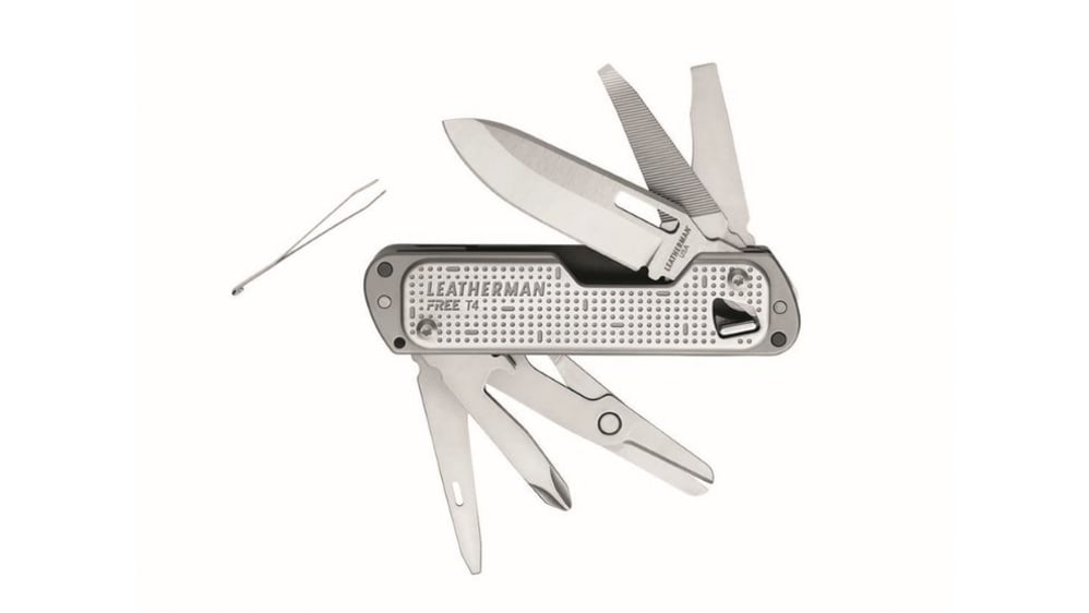 832686, Multiherramienta Leatherman, con cuerpo de Acero Inoxidable, hoja  de acero inoxidable