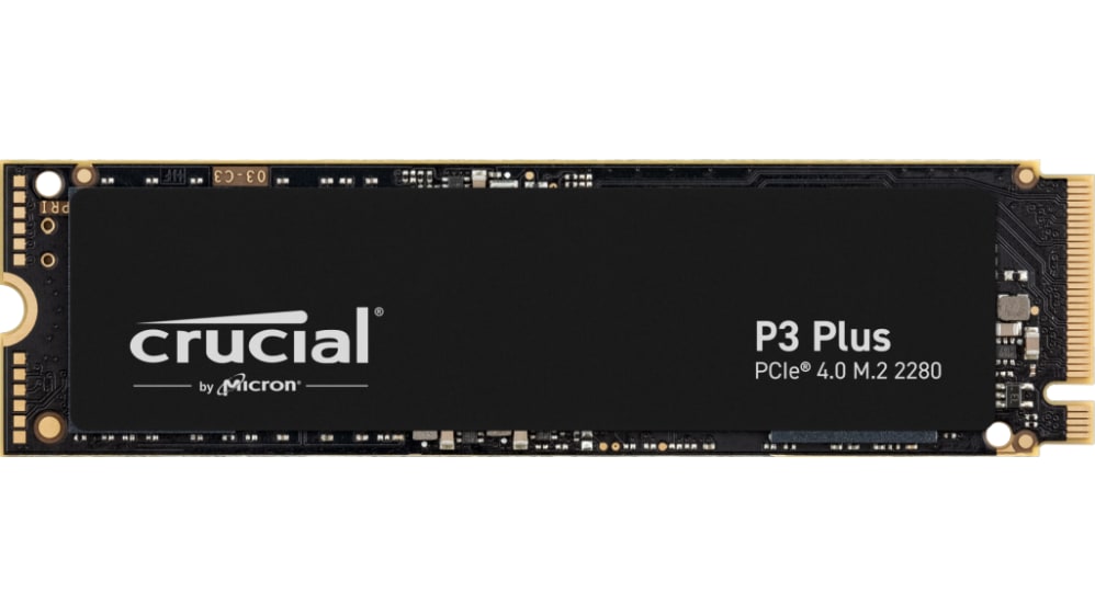 Disque dur ssd crucial p3 plus 1 to pcie 4.0 nvme m.2 2280